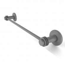 Allied Brass 931D/24-GYM - Mercury Collection 24 Inch Towel Bar with Dotted Accent