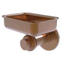 Allied Brass 932T-BBR - Mercury Collection Wall Mounted Soap Dish with Twisted Accents