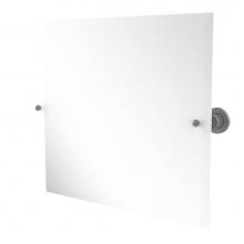 Allied Brass AP-93-GYM - Frameless Landscape Rectangular Tilt Mirror with Beveled Edge