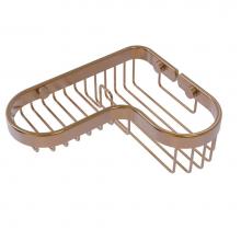 Allied Brass BSK-225LA-BBR - Corner Combination Shower Basket