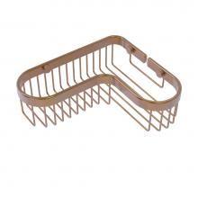 Allied Brass BSK-250LA-BBR - Corner Toiletry Shower Basket