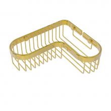 Allied Brass BSK-250LA-PB - Corner Toiletry Shower Basket