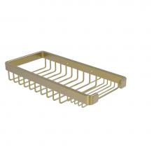 Allied Brass BSK-60SR-SBR - Rectangular Combination Shower Basket