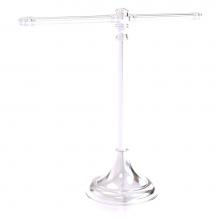 Allied Brass CC-11-SCH - Carolina Crystal Collection Guest Towel Stand - Satin Chrome