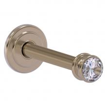 Allied Brass CC-22-PEW - Carolina Crystal Retractable Wall Hook - Antique Pewter