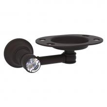 Allied Brass CC-26-ORB - Carolina Crystal Collection Tumbler and Toothbrush Holder - Oil Rubbed Bronze