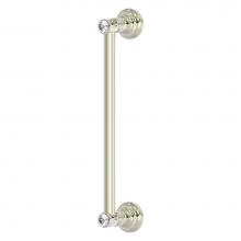 Allied Brass CC-3-12-PNI - Carolina Crystal Collection 12 Inch Door Pull - Polished Nickel