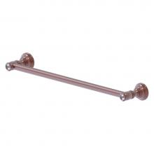 Allied Brass CC-41-30-CA - Carolina Crystal Collection 30 Inch Towel Bar - Antique Copper
