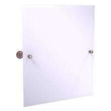 Allied Brass CC-92-CA - Carolina Crystal Collection Frameless Rectangular Tilt Mirror with Beveled Edge - Antique Copper