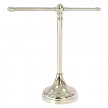 Allied Brass CL-11-PNI - Carolina Collection Guest Towel Stand - Polished Nickel