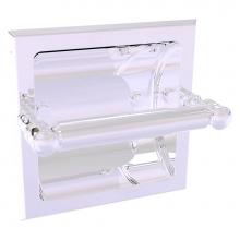 Allied Brass CL-24C-PC - Carolina Collection Recessed Toilet Paper Holder - Polished Chrome