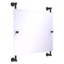 Allied Brass CL-27-93-VB - Carolina Landscape Rectangular Frameless Rail Mounted Mirror - Venetian Bronze