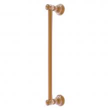 Allied Brass CL-3-18-BBR - Carolina Collection 18 Inch Refrigerator Pull - Brushed Bronze