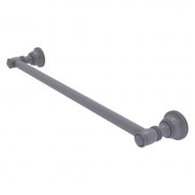 Allied Brass CL-41-18-GYM - Carolina Collection 18 Inch Towel Bar - Matte Gray