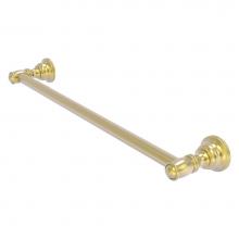 Allied Brass CL-41-24-SBR - Carolina Collection 24 Inch Towel Bar - Satin Brass