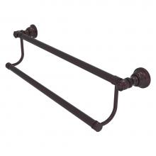 Allied Brass CL-72-24-ABZ - Carolina Collection 24 Inch Double Towel Bar - Antique Bronze