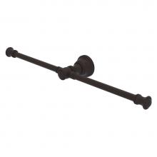 Allied Brass CL-HTB-2-ORB - Carolina Collection 2 Arm Guest Towel Holder - Oil Rubbed Bronze
