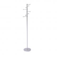 Allied Brass CS-1-SCH - Free Standing Coat Rack with Six Pivoting Pegs