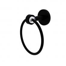 Allied Brass CV-16-BKM - Clearview Collection Towel Ring