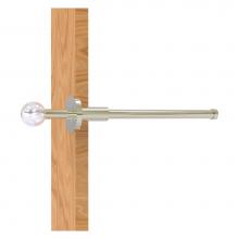Allied Brass CV-23-PNI - Clearview Collection Retractable Pullout Garment Rod - Polished Nickel