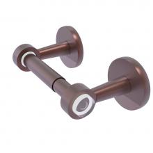 Allied Brass CV-24-CA - Clearview Collection Two Post Toilet Tissue Holder