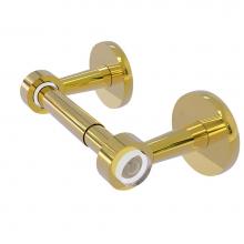 Allied Brass CV-24-PB - Clearview Collection Two Post Toilet Tissue Holder