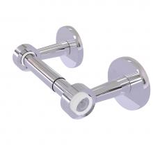 Allied Brass CV-24-PC - Clearview Collection Two Post Toilet Tissue Holder