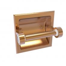 Allied Brass CV-24C-BBR - Clearview Collection Recessed Toilet Paper Holder