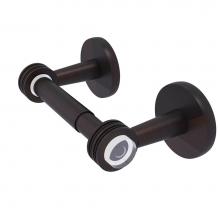 Allied Brass CV-24D-VB - Clearview Collection Two Post Toilet Tissue Holder with Dotted Accents