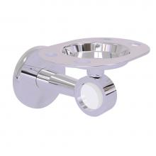 Allied Brass CV-26-PC - Clearview Collection Tumbler and Toothbrush Holder