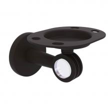 Allied Brass CV-26D-ORB - Clearview Collection Tumbler and Toothbrush Holder with Dotted Accents