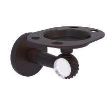 Allied Brass CV-26T-VB - Clearview Collection Tumbler and Toothbrush Holder with Twisted Accents