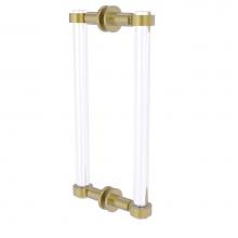 Allied Brass CV-406-12BB-SBR - Clearview Collection 12 Inch Back to Back Shower Door Pull