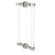 Allied Brass CV-406-12BB-SN - Clearview Collection 12 Inch Back to Back Shower Door Pull