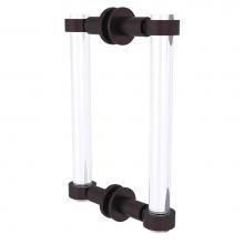 Allied Brass CV-406-8BB-ABZ - Clearview Collection 8 Inch Back to Back Shower Door Pull