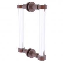 Allied Brass CV-406-8BB-CA - Clearview Collection 8 Inch Back to Back Shower Door Pull