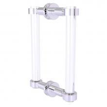 Allied Brass CV-406-8BB-PC - Clearview Collection 8 Inch Back to Back Shower Door Pull
