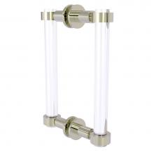 Allied Brass CV-406-8BB-PNI - Clearview Collection 8 Inch Back to Back Shower Door Pull
