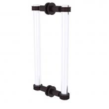 Allied Brass CV-406D-12BB-ABZ - Clearview Collection 12 Inch Back to Back Shower Door Pull with Dotted Accents