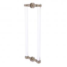 Allied Brass CV-406G-18BB-PEW - Clearview Collection 18 Inch Back to Back Shower Door Pull with Groovy Accents