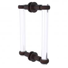 Allied Brass CV-406T-8BB-VB - Clearview Collection 8 Inch Back to Back Shower Door Pull with Twisted Accents