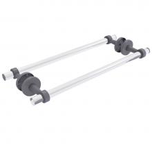 Allied Brass CV-41-BB-18-GYM - Clearview Collection 18 Inch Back to Back Shower Door Towel Bar