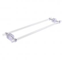 Allied Brass CV-41-BB-30-SCH - Clearview Collection 30 Inch Back to Back Shower Door Towel Bar