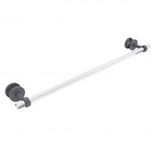 Allied Brass CV-41-SM-30-GYM - Clearview Collection 30 Inch Shower Door Towel Bar