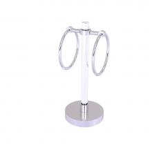 Allied Brass CV-GTRS-10-SCH - Clearview Collection Vanity Top Guest Towel Ring