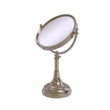 Allied Brass DM-1/5X-PEW - Height Adjustable 8 Inch Vanity Top Make-Up Mirror 5X Magnification