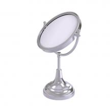 Allied Brass DM-2/5X-SCH - 8 Inch Vanity Top Make-Up Mirror 5X Magnification