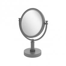 Allied Brass DM-4D/3X-GYM - 8 Inch Vanity Top Make-Up Mirror 3X Magnification