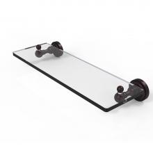 Allied Brass DT-1/16-ABZ - Dottingham Collection 16 Inch Single Glass Shelf