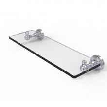 Allied Brass DT-1/16-SCH - Dottingham Collection 16 Inch Single Glass Shelf